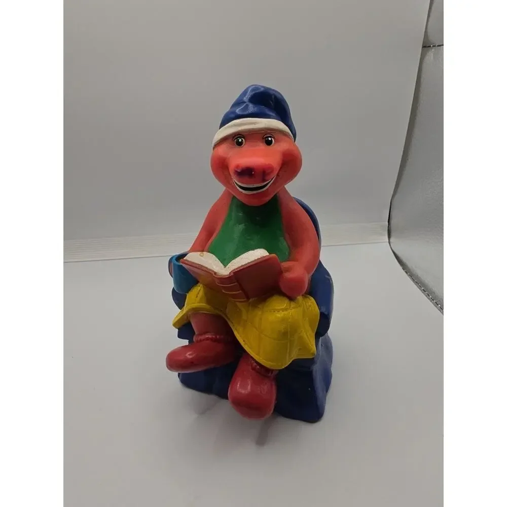 Set Of Vintage Barney The Dinosaur Figurines The Lyons Group